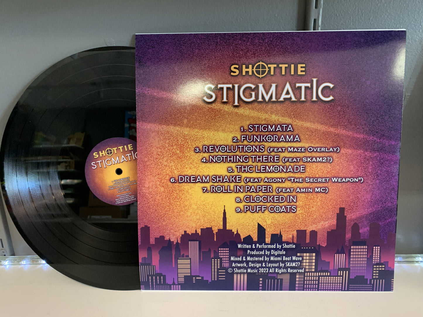 Shottie - STIGMATIC 12" Vinyl Record (LIMITED)
